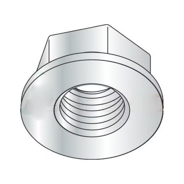 Flange Nut, 3/8